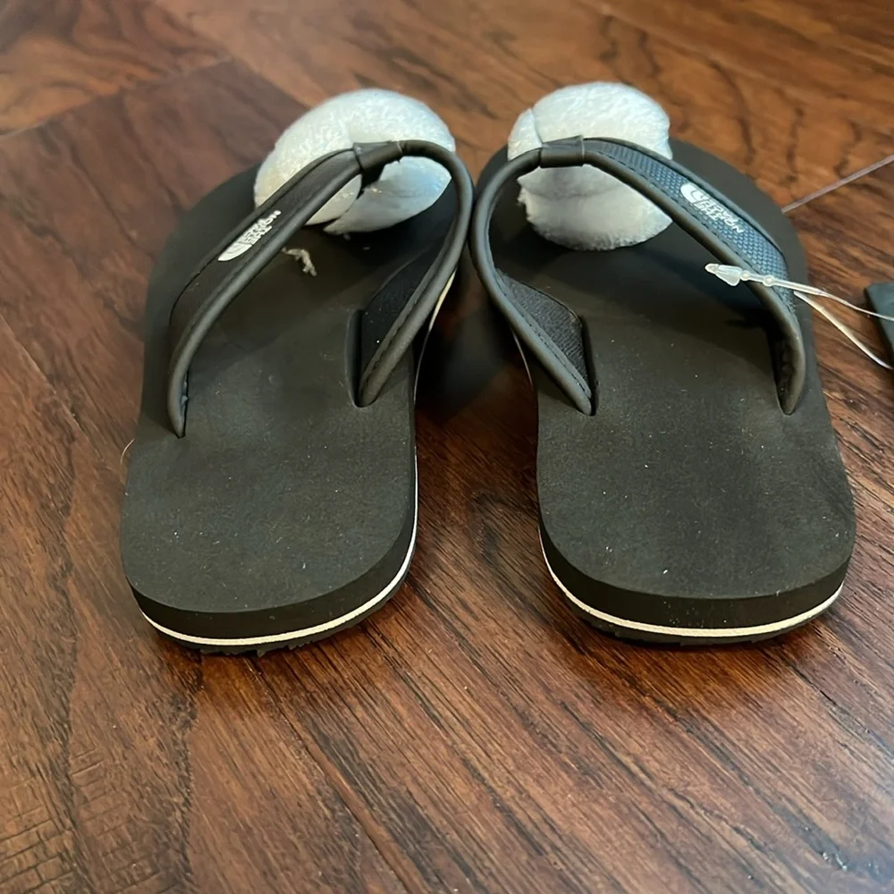 The North Face flip flops